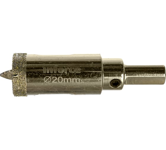 Коронка алмазная по стеклу и керамике (20 мм; 30 мм) Inforce 11-01-067 1