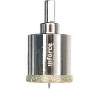 Коронка алмазная по стеклу и керамике (40 мм; 30 мм) Inforce 11-01-073