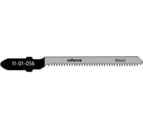Пилки для лобзика T101AO по дереву (74 мм; 5 шт.) Inforce 11-01-056