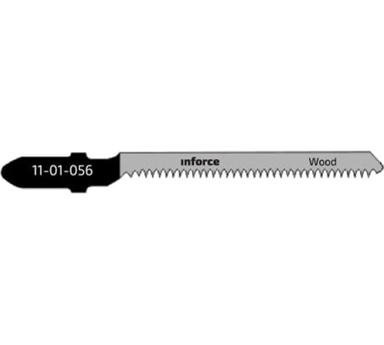 Пилки для лобзика T101AO по дереву (74 мм; 5 шт.) Inforce 11-01-056 1