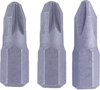 Набор шестигранных вставок Norma (25мм, Pz, 3шт) Archimedes 91019