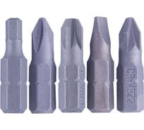 Набор вставок Stabi 5 шт (25мм, Ph, Pz, SL) + пластиковый чехол Archimedes 91064