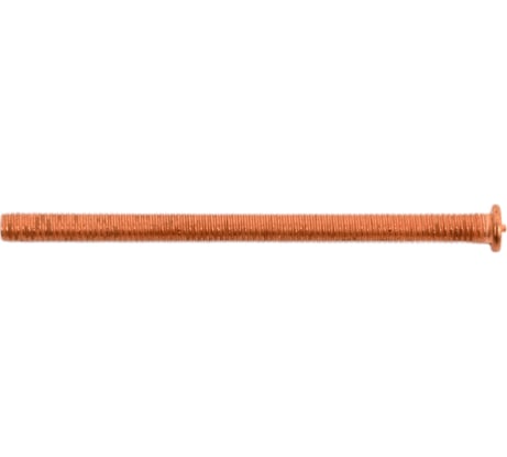 Шпилька приварная стальная омедненная 1000 шт, М3, 45 мм ОБТЕК 06835679