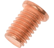 Шпилька приварная стальная омедненная 1000 шт, М6, 10 мм ОБТЕК 4028414 27691506