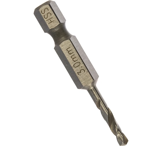 Сверло по металлу (3х47х16 мм; HSS-G; 6-гр хвостовик Е6.3) Metabo 627515000