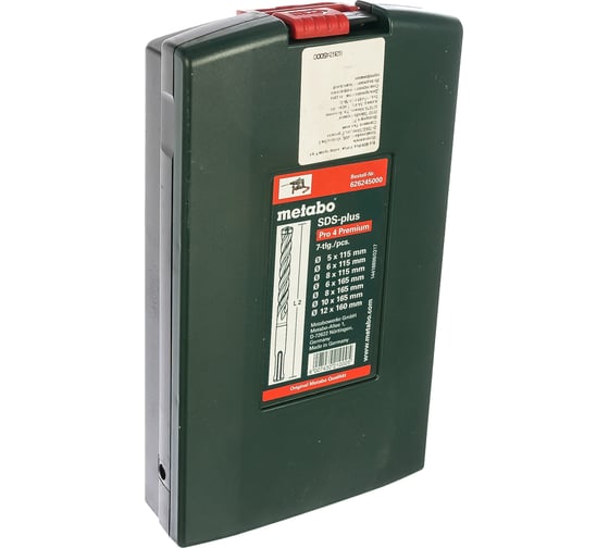 Бур SDS-plus P4P 7 шт. Metabo 626245000
