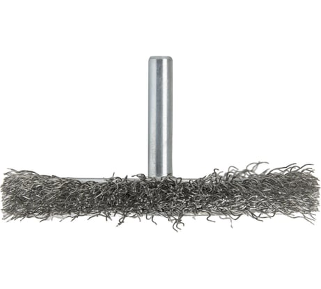 Щетка дисковая волнистая с хвостовиком 75 мм, проволока - INOX 0.30 мм DEBEVER DB80163371