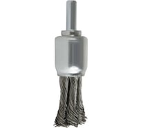 Щетка кистевая витая с хвостовиком 12 мм, проволока - INOX 0.50 мм DEBEVER DB80163398