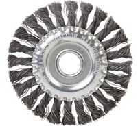 Щетка дисковая витая 175x22.2 мм, проволока - сталь 0.50 мм DeBever DB80162102
