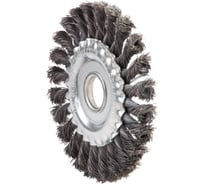 Щетка дисковая витая 150x22.2 мм, проволока - сталь 0.50 мм DeBever DB80162101