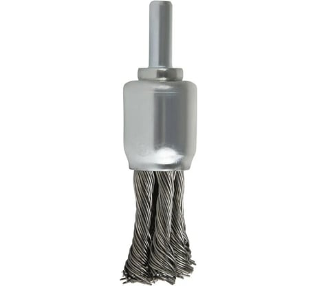 Щетка кистевая витая с хвостовиком 25 мм, проволока - сталь 0.50 мм DEBEVER DB80163396