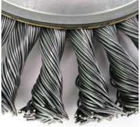 Щетка дисковая жгутовая 180x13x22.2 мм, 32 жгута, ворс сталь 0.80 мм ОСБОРН Р2-5181