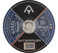 Обдирочный круг AO24NBF 180x6x22 мм, Т27, металл Interflex 4178186070