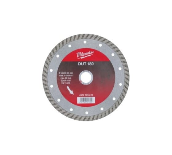 Алмазный диск DUT 180 Milwaukee 4932399528 1