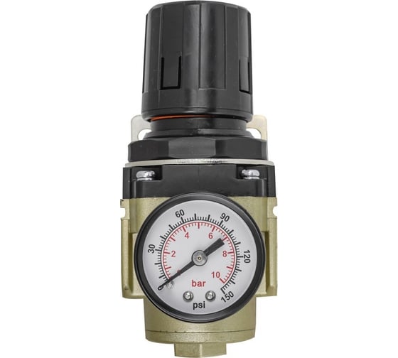 Регулятор давления воздуха Profi (1/4", 0-10 bar, рабочая температура 5-60°) Forcekraft FK-AR3000-02 54411