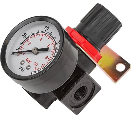 Регулятор давления воздуха (1/4" F x1/4" F, 0-10 bar, рабочая температура 5-60°) Forcekraft FK-BR2000(54431)