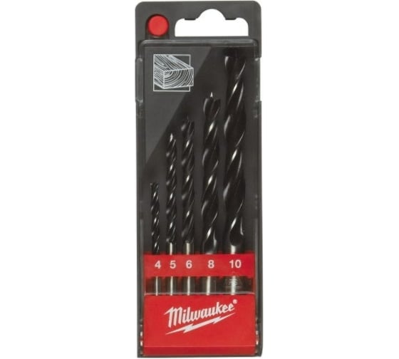 Набор сверл по дереву 5 шт. Milwaukee 4932352465 1