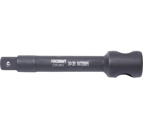 Удлинитель ударный с отверстием под вороток 200 мм, 3/4" DR, CR-Mo Forcekraft FK-8047200MPB(16220)