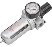 Фильтр-регулятор с индикатором давления Forcekraft для пневмосистем 1/2" FK-AFR804(54405)