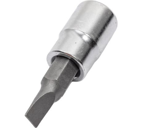 Головка торцевая со вставкой SL4.5, L=37 мм, 1/4"DR TOPTUL BCCA084E