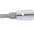Головка торцевая со вставкой SL4.5, L=37 мм, 1/4"DR TOPTUL BCCA084E 4