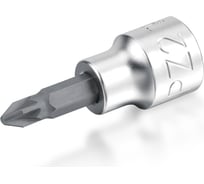 Головка торцевая со вставкой PZ1, L=37 мм, 1/4"DR TOPTUL BCBA08P1