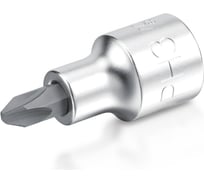 Головка торцевая со вставкой PH0, L=37 мм, 1/4"DR TOPTUL BCAA08P0