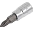 Головка торцевая со вставкой PH1, L=37 мм, 1/4"DR TOPTUL BCAA08P1 2