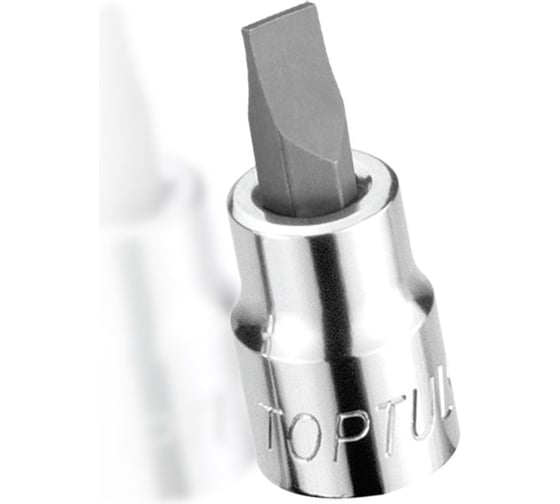 Головка торцевая со вставкой SL4, L=37 мм, 1/4"DR TOPTUL BCCA0804