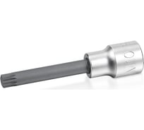 Головка торцевая со вставкой Spline M14, L=100 мм, 1/2"DR TOPTUL BCJD1614