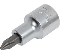 Головка торцевая со вставкой PH2, L=55 мм, 1/2"DR TOPTUL BCAA16P2