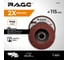 Круг лепестковый торцевой 115 мм P40 RAGE 559040 2
