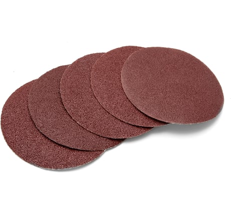 Круг абразивный на ворсовой основе под липучку (5 шт; 125 мм; P240) Vira 558026