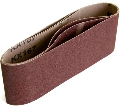 Лента абразивная бесконечная (3 шт; 75х533 мм; P120) Vira 555220