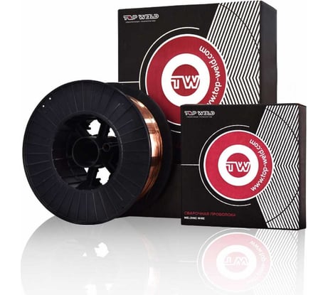 Омедненная проволока TW ER70S-6 0.8 мм, 15 кг TopWeld P-1508TW