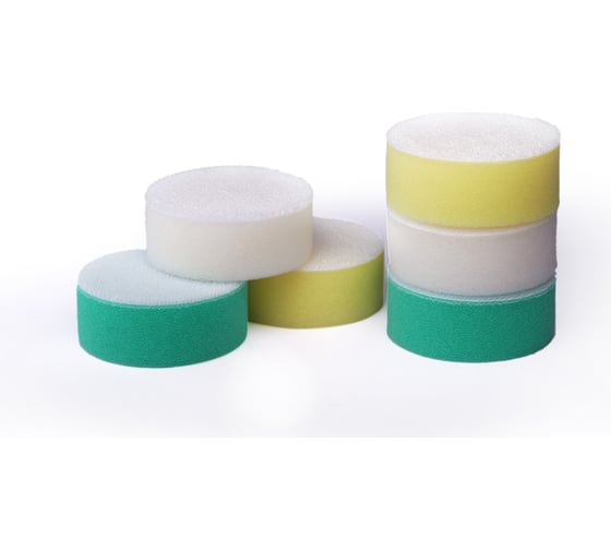 Набор полировальных кругов Polishing Pad Kit Foam 6 шт, 50x15 мм 2050002 MaxShine 053536 1