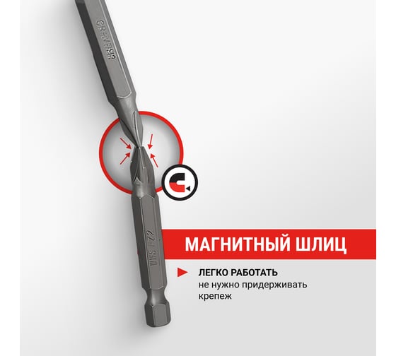 Набор бит VIRA 50 мм 10 предметов 303253