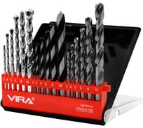 Набор сверл по металлу, камню, дереву (18 шт) Vira 550106