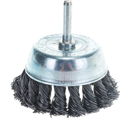 Щетка корщетка для дрели VIRA чашка крученая 75 мм 572075