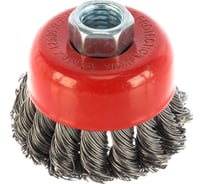 Щетка чашка, крученая металлическая проволока (65 мм; М14) для УШМ Vira 576065