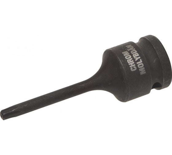 Торцовая ударная головка KRAFTOOL INDUSTRIE QUALITAT T27, 1/2", TORX, Cr-Mo, фосфатированная 27952-27 1
