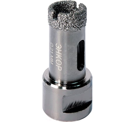 Коронка алмазная по керамограниту (21 мм; М14) для УШМ Энкор 48305