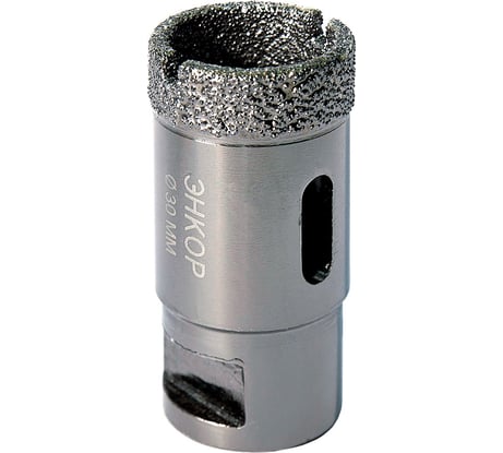 Коронка алмазная по керамограниту (30 мм; М14) для УШМ Энкор 48307