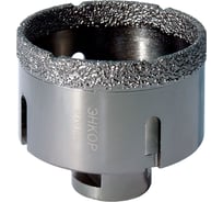 Коронка алмазная по керамограниту (70 мм; М14) для УШМ Энкор 48316
