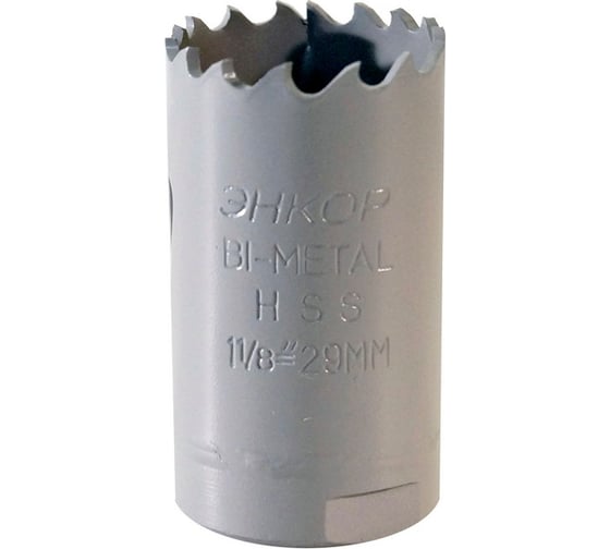Коронка по металлу (29 мм; Bi-Metal М3) Энкор 24129 1