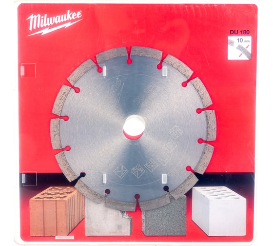 Алмазный диск DU 180 Milwaukee 4932399523 1