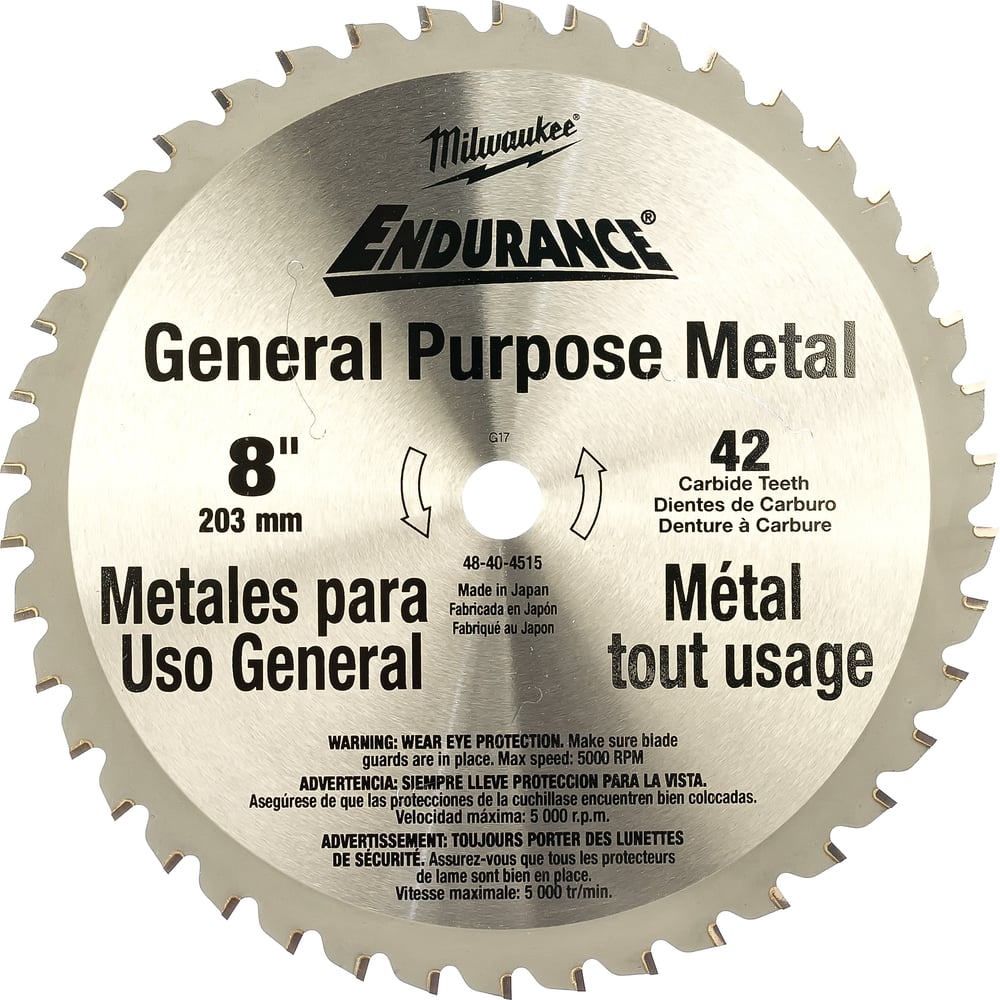 Пильный диск по металлу (203х15.8 мм, 42 зуба) Milwaukee 48404515 ...