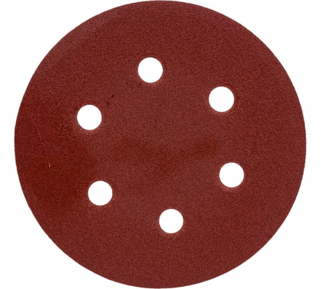 Лист шлифовальный на бумажной основе (5 шт; 150 мм; G80) AEG 4932430456