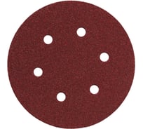 Лист шлифовальный на бумажной основе (5 шт; 150 мм; G240) AEG 4932430459