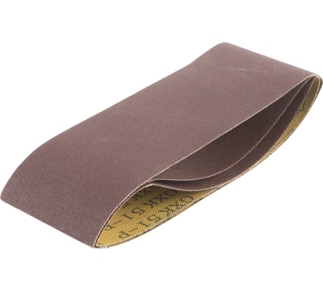 Лента бесконечная (3 шт; 75х457 мм; P150) для ленточных шлифовальных машин Biber 70336 тов-157919